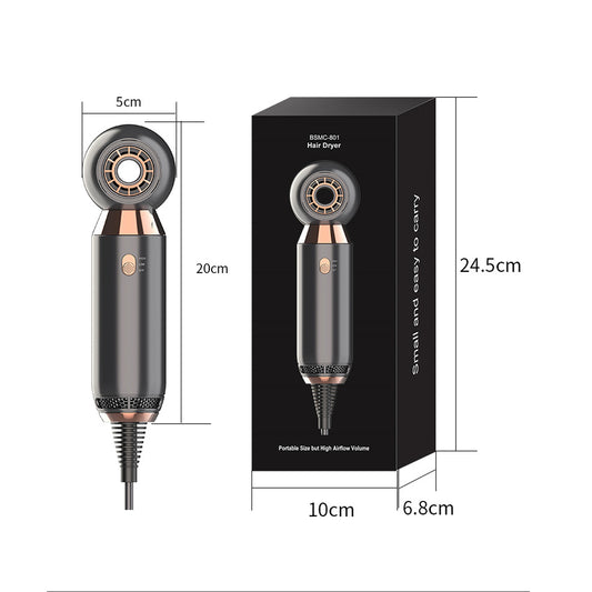 Hair Dryer 10 00W With Leafless Fan 2 Speed 360 Degree Rotaing Nozzle Concentrator Women Men Home Salon Hair Blower