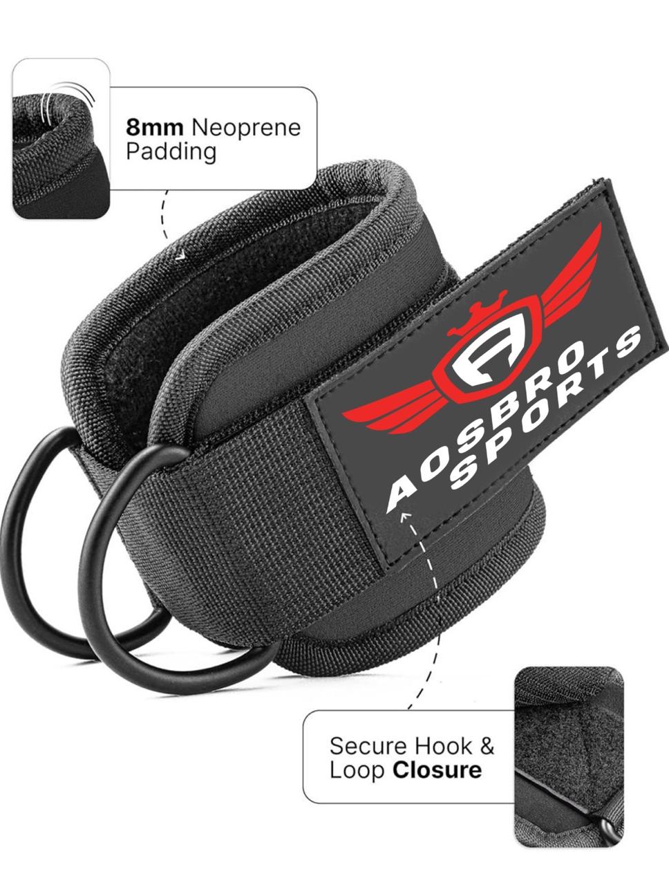 Adjustable Gym Ankle Straps
