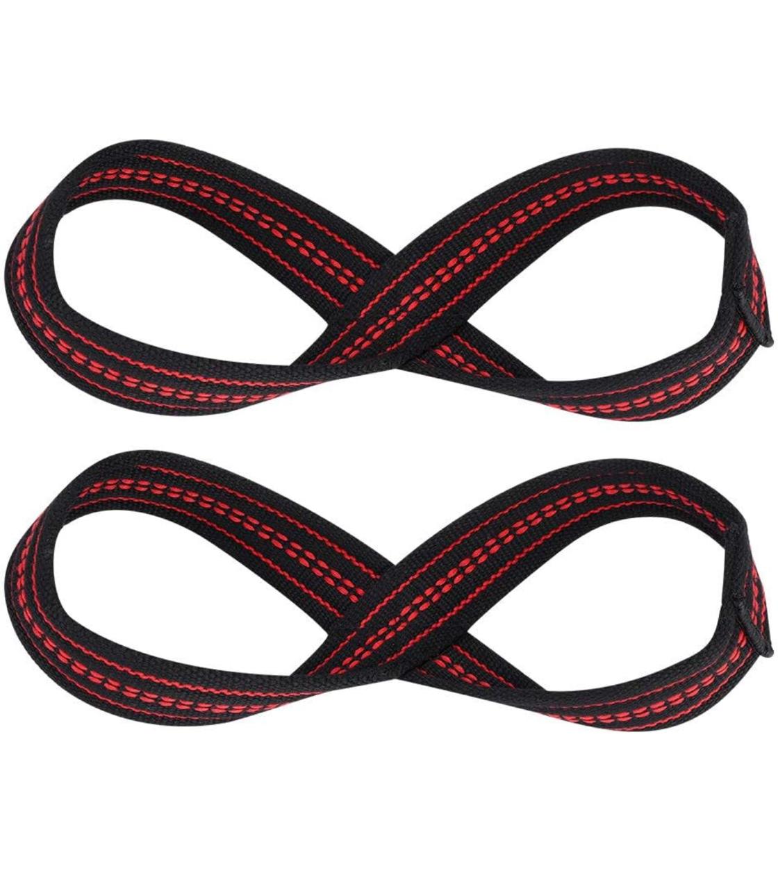 Heavy Duty Figure 8 Straps for Deadlifts
